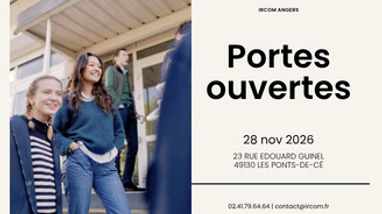 Portes ouvertes - campus Angers - 28 nov 2026