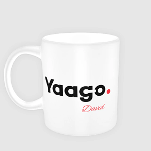 Tasse YAAGO personnalisée