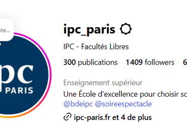 Suivez la page Instagram de l’école