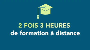Ce n'est pas 3h mais 6h de formation offerts !