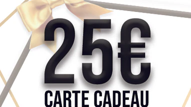 Bon cadeau de 25€