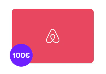 E-Carte cadeau AirBnB 100€