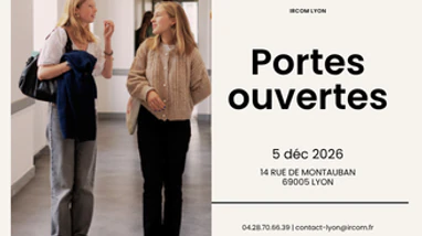 Portes ouvertes - campus Lyon - 5 déc 2026