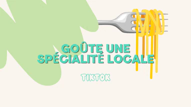 Goûte une spécialité locale - TikTok