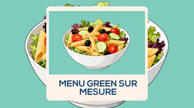 Menu Green sur Mesure