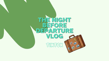 The Night Before Departure Vlog - TikTok